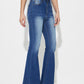 Mid-Rise Waist Bootcut Jeans