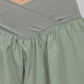 VERY J V-Shaped High Waist Layered Active Shorts