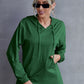 Ivy Lane Drawstring Pocketed Dropped Shoulder Hoodie