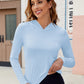 Long Sleeve Hooded Active Top