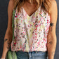 Printed V-Neck Tank