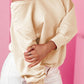 Bow Round Neck Long Sleeve Sweatshirt