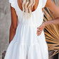 Full Size Ruffled Scoop Neck Sleeveless Romper