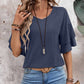 V-Neck Half Sleeve Blouse