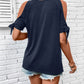 Keyhole Cold Shoulder T-Shirt