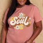 Simply Love Full Size WILD SOUL Graphic Cotton T-Shirt