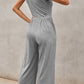 Full Size Scoop Neck Wide Strap Jumpsuit