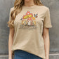 Simply Love Full Size Mushroom & Butterfly Graphic Cotton T-Shirt