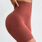 Seamless High Waist Active Shorts