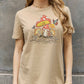 Simply Love Full Size Mushroom & Butterfly Graphic Cotton T-Shirt