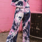 Tie-Dye Layered Strapless Jumpsuit