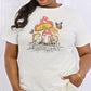 Simply Love Full Size Mushroom & Butterfly Graphic Cotton T-Shirt