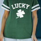 LUCKY Clover Graphic Tee Shirt