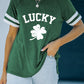 LUCKY Clover Graphic Tee Shirt