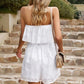 Strapless Layered Smocked Romper