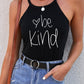 BE KIND Graphic Round Neck Tank