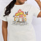 Simply Love Full Size Mushroom & Butterfly Graphic Cotton T-Shirt