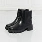 MMShoes What It Takes Lug Sole Chelsea Boots in Black