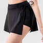 High Waist Active Skort with Pockets