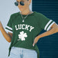 LUCKY Clover Graphic Tee Shirt