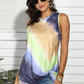 Tie-Dye Round Neck Tank