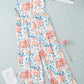 Printed Scoop Neck Wide Leg Jumpsuit