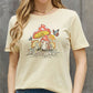 Simply Love Full Size Mushroom & Butterfly Graphic Cotton T-Shirt