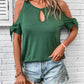 Keyhole Cold Shoulder T-Shirt