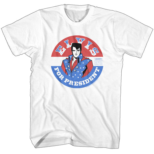 Agent Elvis Adult Lightweight T-Shirt