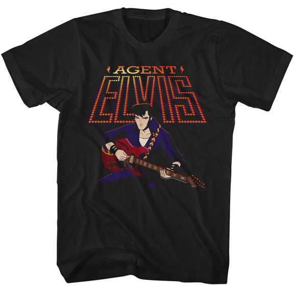 Agent Elvis Adult Lightweight T-Shirt