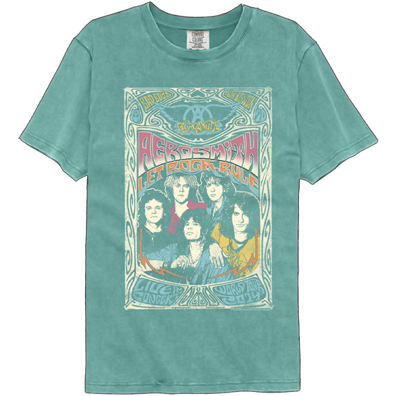 Aerosmith Adult Lightweight Vintage Wash T-Shirt