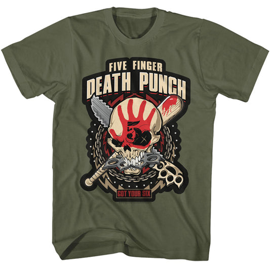 Five Finger Death Punch Adult Lightweight T-Shirt