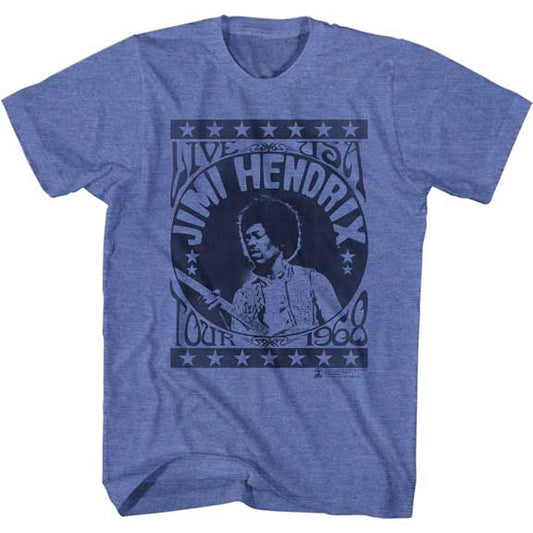 Jimi Hendrix Adult Lightweight T-Shirt