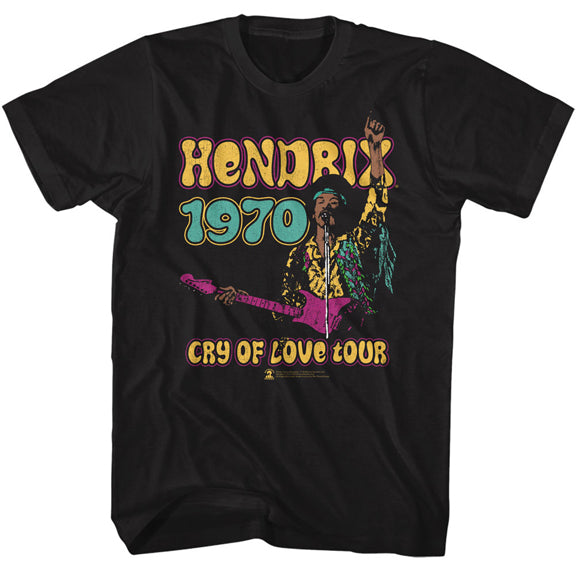 Jimi Hendrix Adult Lightweight T-Shirt