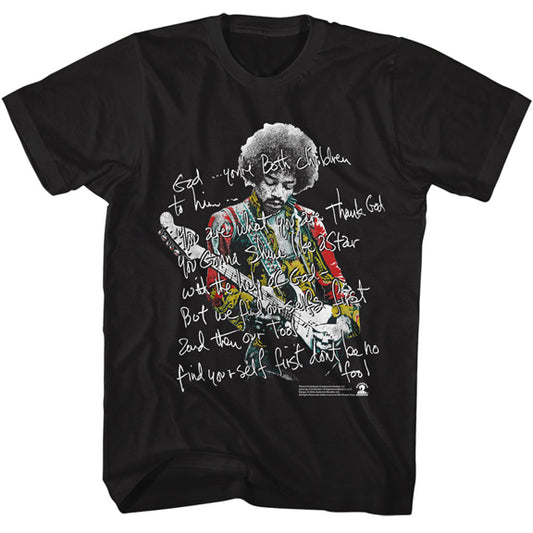 Jimi Hendrix Adult Lightweight T-Shirt