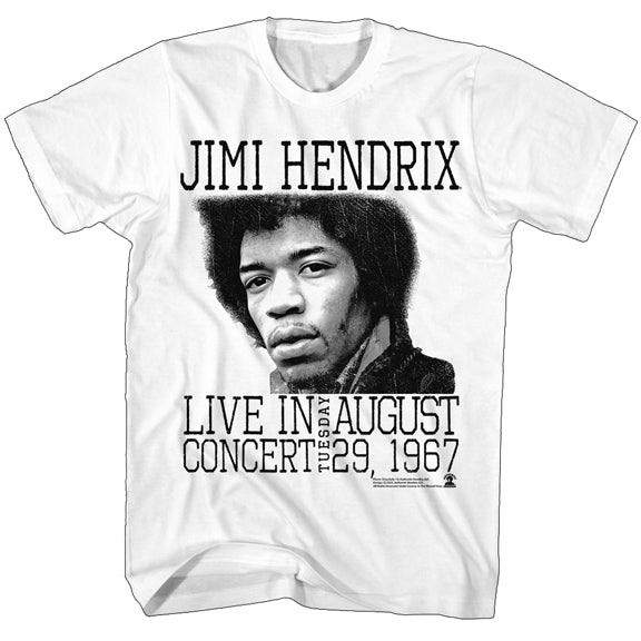 Jimi Hendrix Adult Lightweight T-Shirt