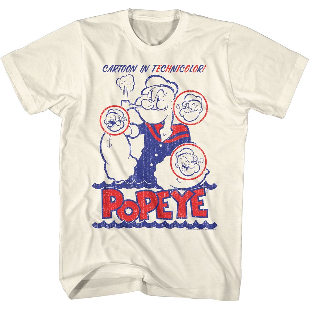 Popeye Adult Lightweight T-Shirt