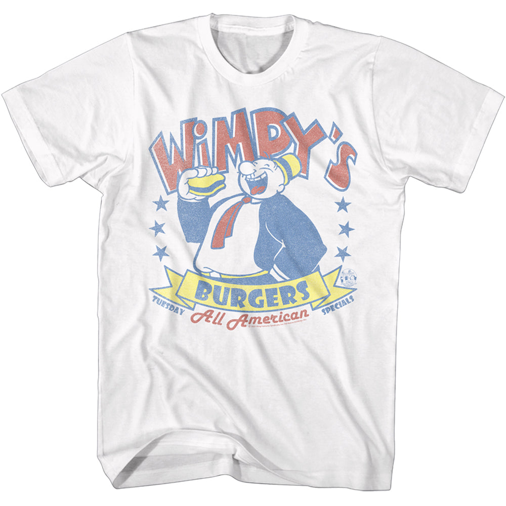 Popeye Adult Lightweight T-Shirt