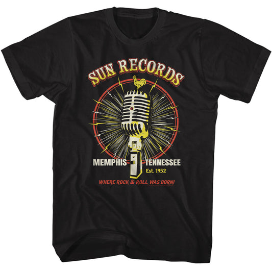 Sun Records Adult Lightweight T-Shirt