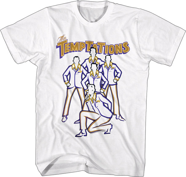 The Temptations Adult Lightweight T-Shirt