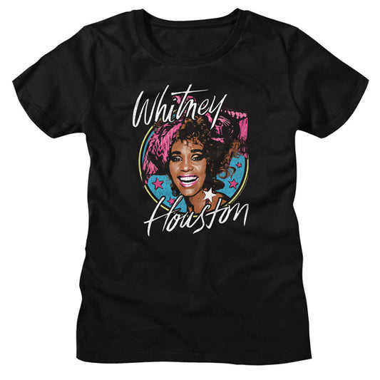 Whitney Houston Juniors Lightweight T-Shirt