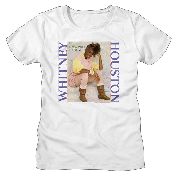 Whitney Houston Juniors Lightweight T-Shirt