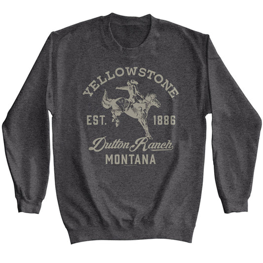 Yellowstone Adult Lightweight Crew Fleece