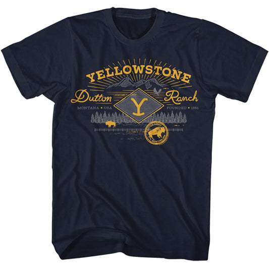 Yellowstone Adult Lightweight T-Shirt