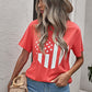 Stars and Stripes Graphic Tee Shirt