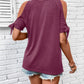 Keyhole Cold Shoulder T-Shirt