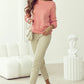 Bow Round Neck Long Sleeve Sweatshirt