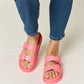 Legend Double Buckle Open Toe Sandals