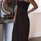 Full Size Smocked Spaghetti Strap Wide Leg Jumpsuit