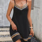 V-Neck Spaghetti Strap Mini Cami Dress